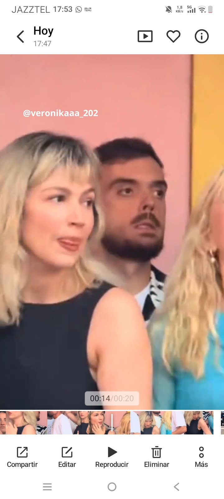Úrsula Corberó e Ibai Llanos en concierto